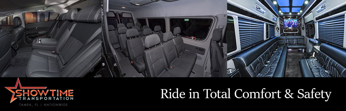 Downtown Tampa Limousine Rental Discount Rates