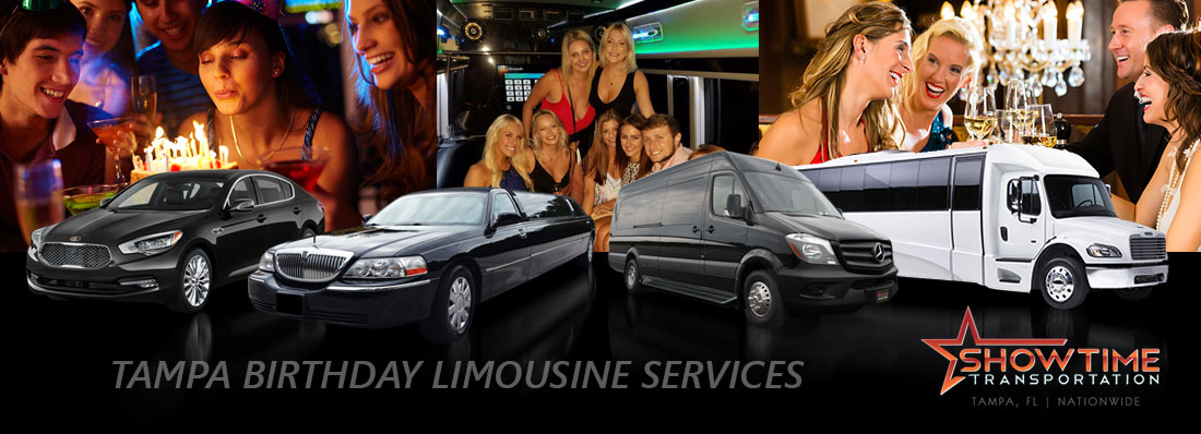 Tampa Bay Birthday Party  Limo Service