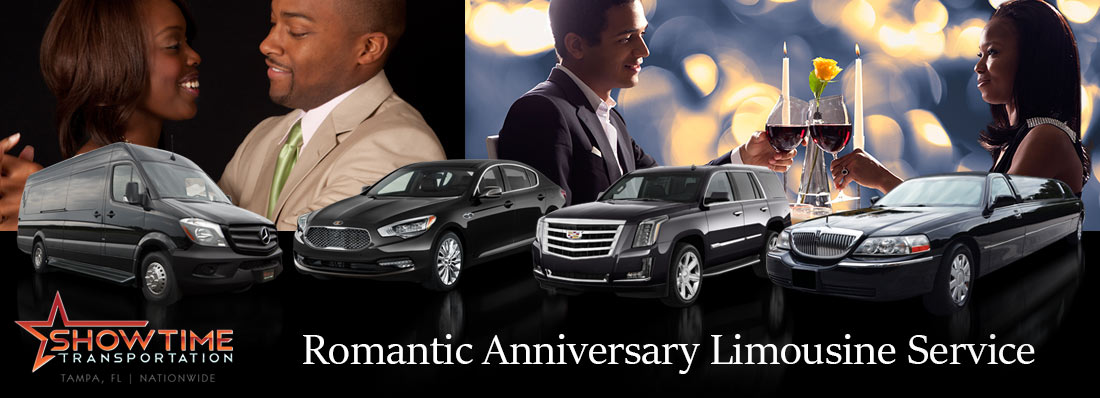 Tampa Anniversary Limo Service - Chauffeured Car Service