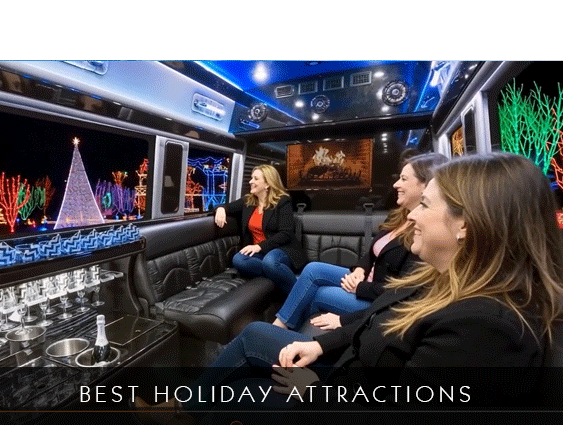 Pinellas County Christmas Holiday Events and Attraction Transportation Limo Services
