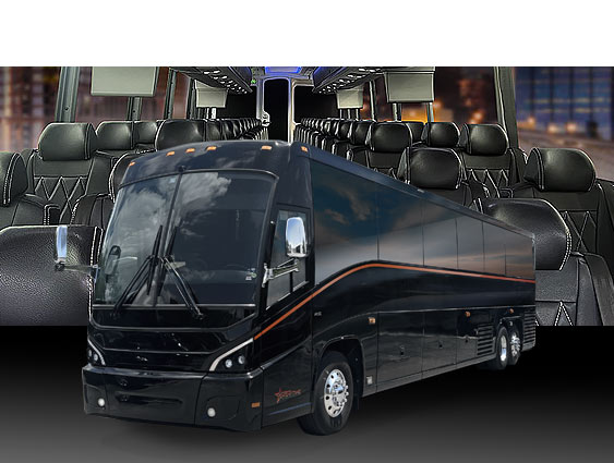 Tampa Private Coach Bus Transportation Service Rental 