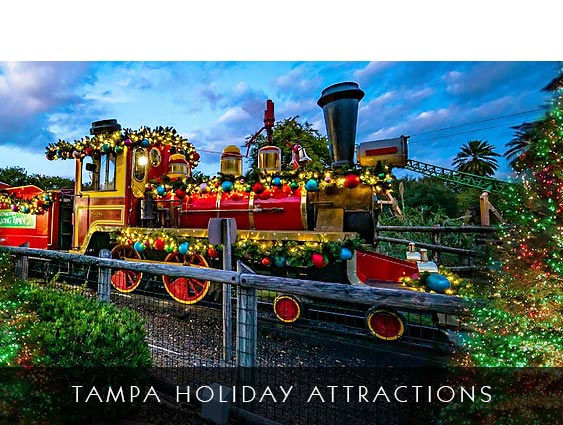 Tampa Bay Holiday Christmas Attractions & Event Transportation Services